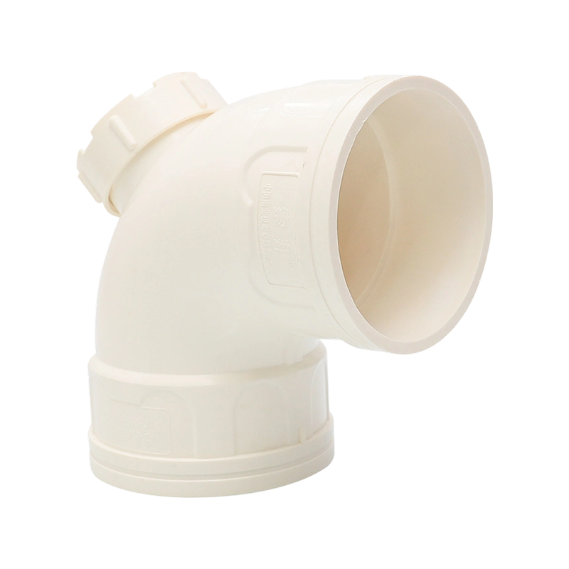 PVC Reinforced 90° Elbow with Cleanout-SHANGHAI PIRSA PIPE INDUSTRY CO ...