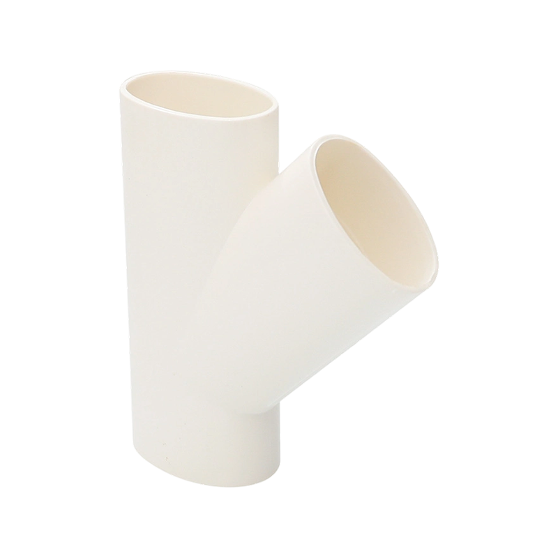 Type A PVC Flat Y-branch Tee
