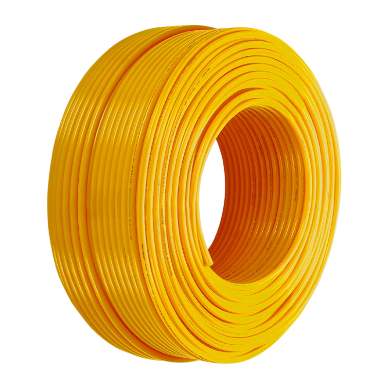 Orange PE-RT underfloor heating pipe (single layer)