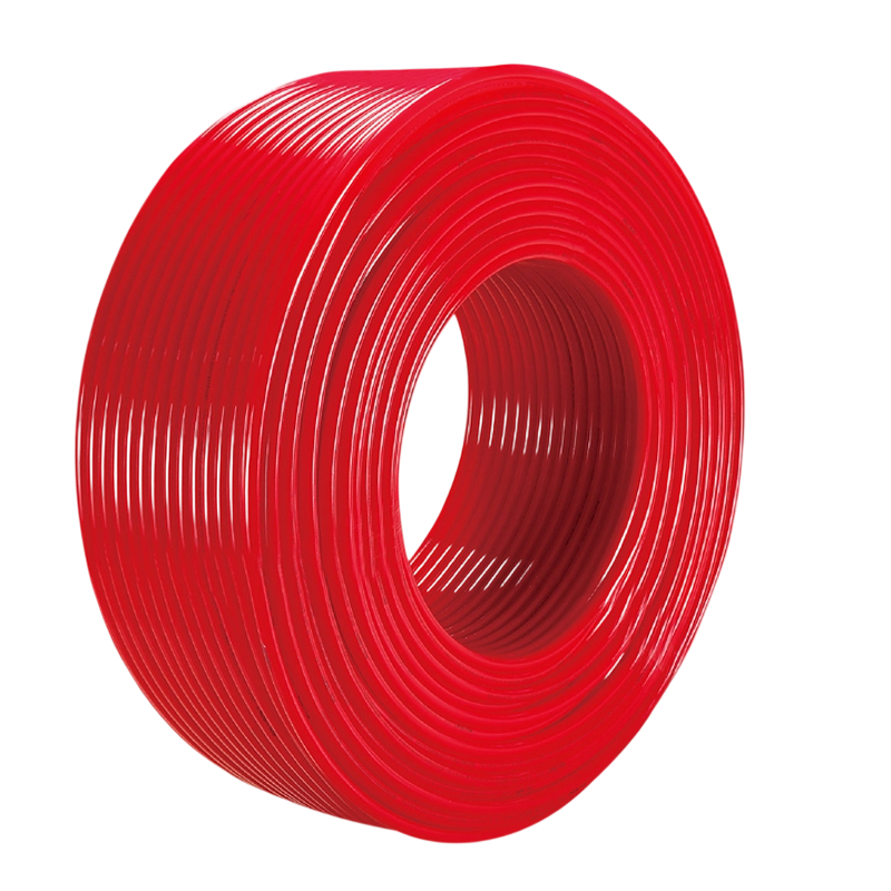 Red PE-RT underfloor heating pipe (single layer)