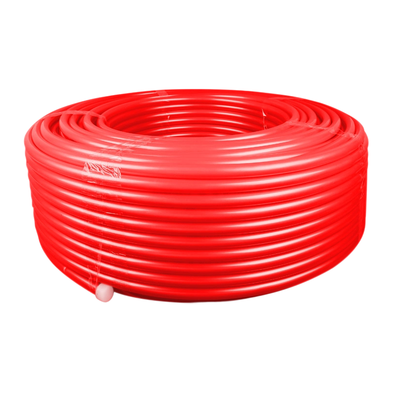 Red PE-RT underfloor heating pipe (single layer)