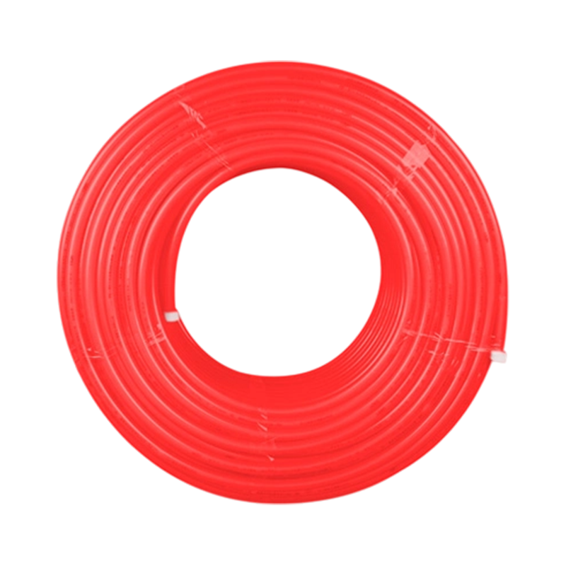 Red PE-RT underfloor heating pipe (double layer)