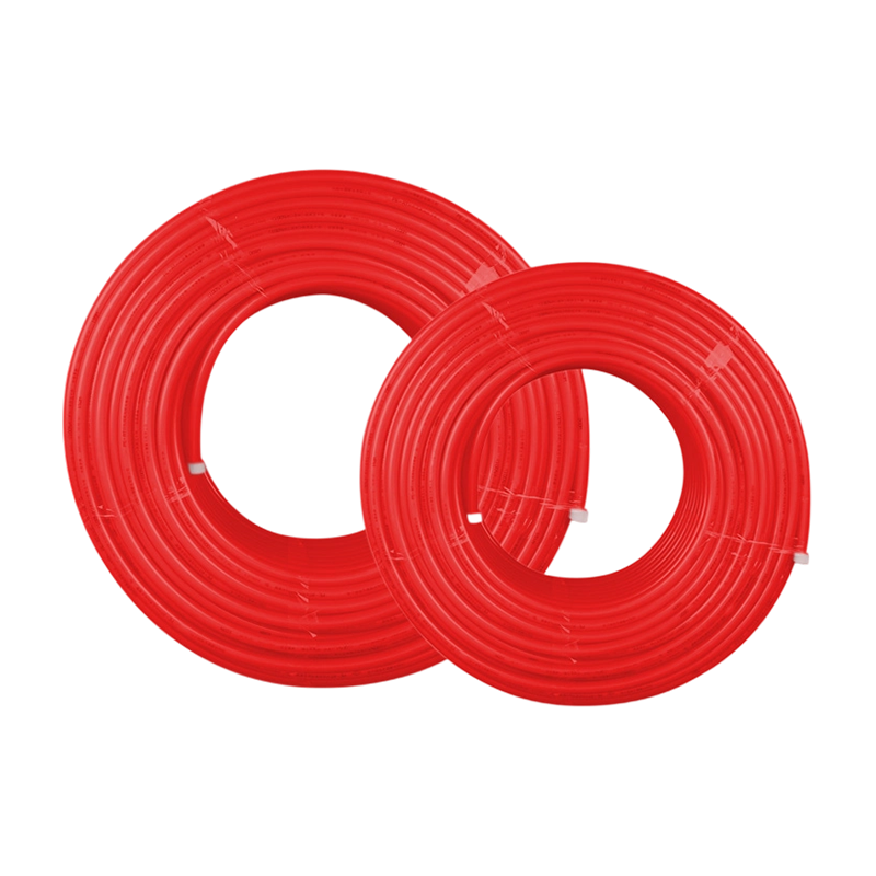 Red PE-RT underfloor heating pipe (single layer)