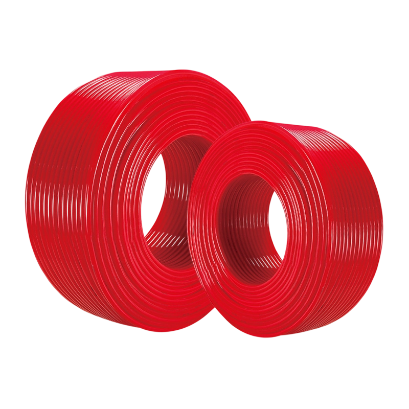 Red PE-RT underfloor heating pipe (single layer)