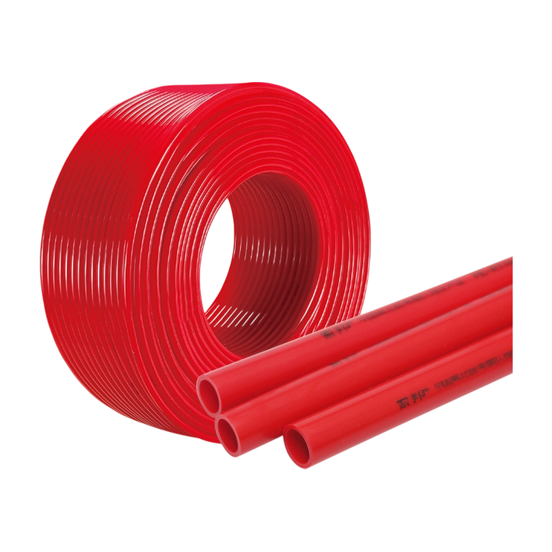 Red PE-RT underfloor heating pipe (single layer)