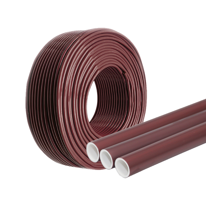 Red PE-RT underfloor heating pipe (single layer)