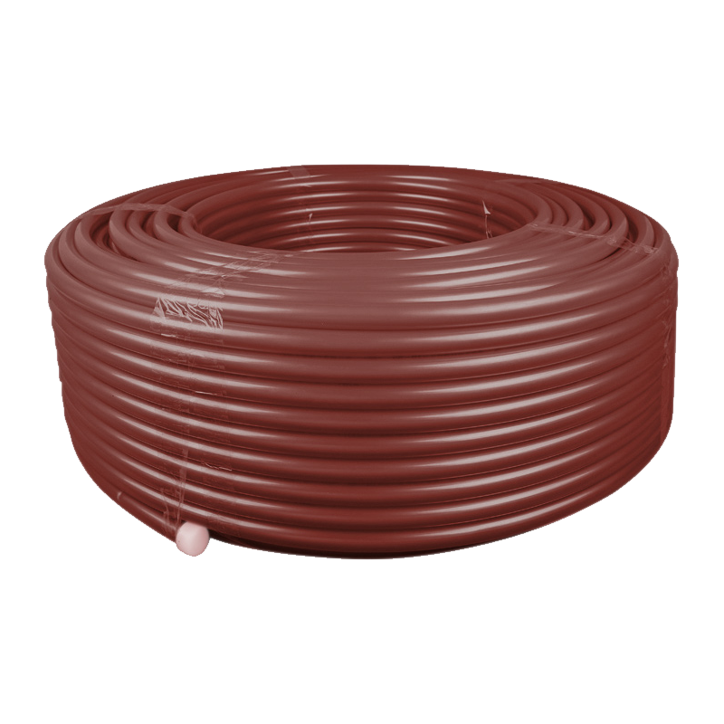 Red PE-RT underfloor heating pipe (single layer)