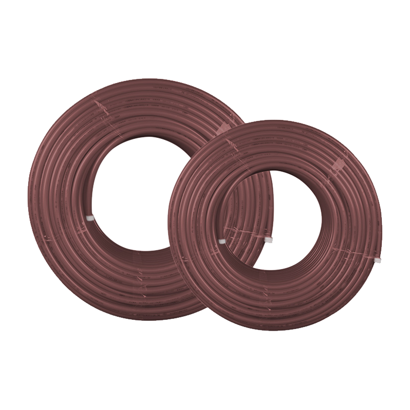Red PE-RT underfloor heating pipe (single layer)