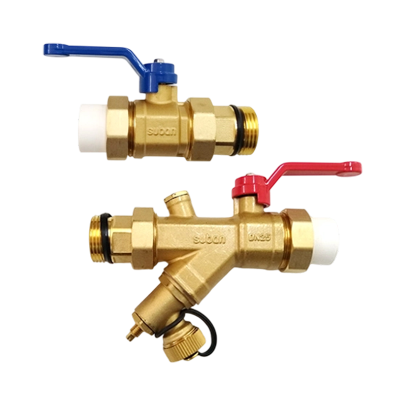 Water separator set valve