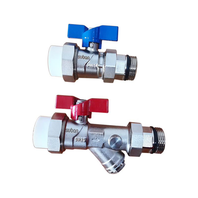Industrial water distribution valve